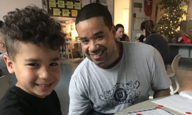 Grade 4 Students Host Grade 1 Family Math Night