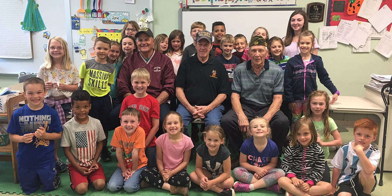 Local Veterans Visit Gr. 1 Students