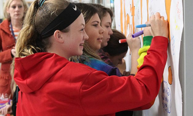 Students Stand Together Against Bullying
