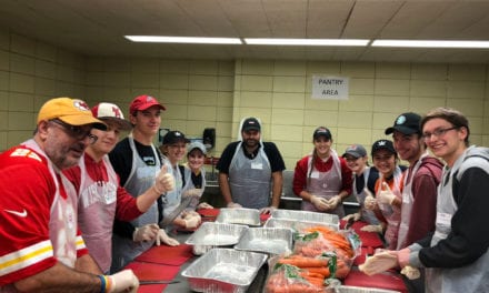 Students Volunteer at Equinox