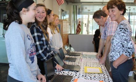 Gr. 7 Presents Wall of Honor (Photos)