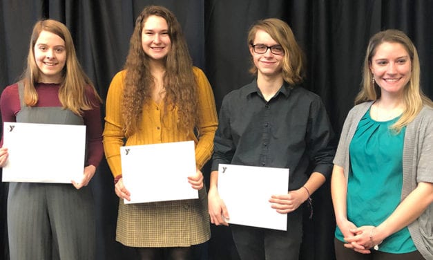 YMCA Honors Students & Teacher