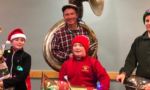 Students Perform at Tuba Christmas