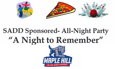 Maple Hill All Night Party is March 25!
