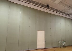 District Office Gym Partition