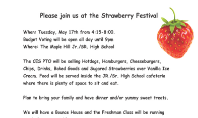 Strawberry Festival Returns May 17!