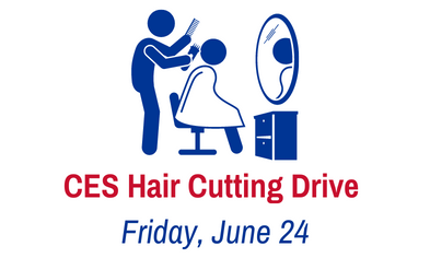 CES Hair Cutting Drive is June 24