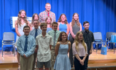 2022 Maple Hill National Jr. Honor Society Inductees