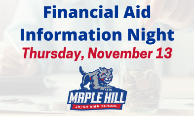 Financial Aid Information Night on Nov. 13