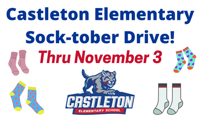 CES “Sock-tober” Sock Drive Runs Thru Nov. 3