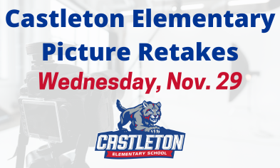 Castleton Elementary Picture Retake Day is Nov. 29