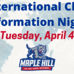 International Club Information Night is April 4