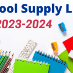 School Supply Lists for 2023-2024
