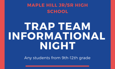 UPDATE: Clay Trap Shooting Team Information Night on August 24