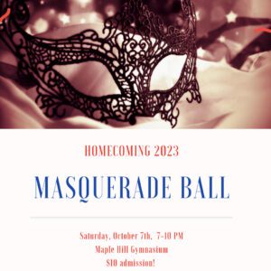 Maple Hill Homecoming Flyer 2023