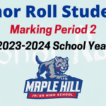 Honor Rolls for Marking Period 2 of 2023-2024