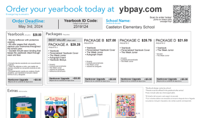 CES 2024 Yearbook Orders Due May 3