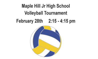 UPDATE: Grades 7-8 Volleyball Tournament Canceled