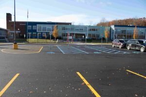 Maple Hill Parking Lot After Capital Project Renovation