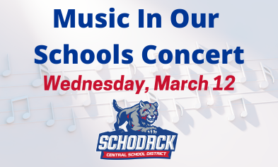 Music In Our Schools Concert on March 12