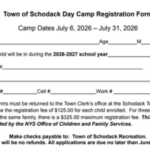 Town of Schodack Day Camp Registration Due June 1