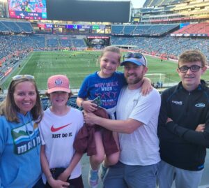 Tylea Gebbie and family