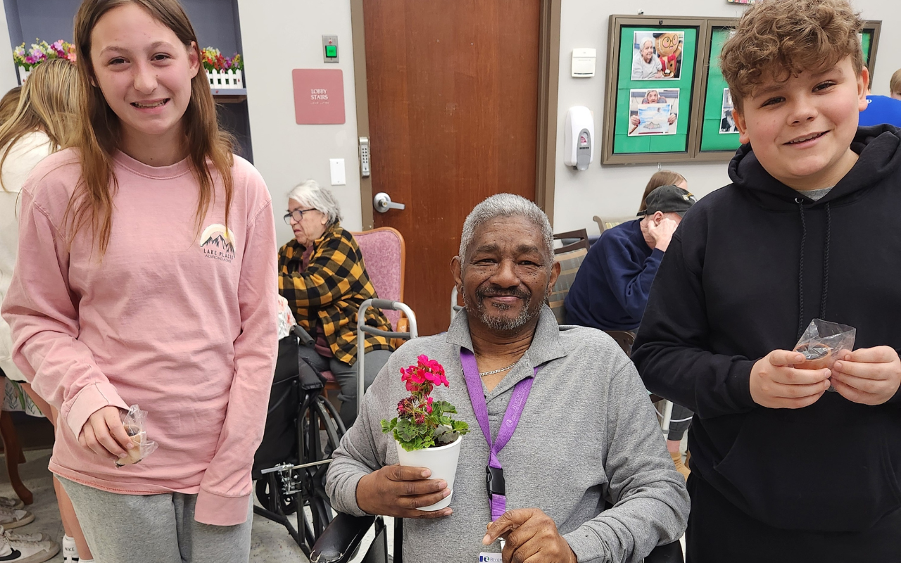 Maple Hill Junior High School Students