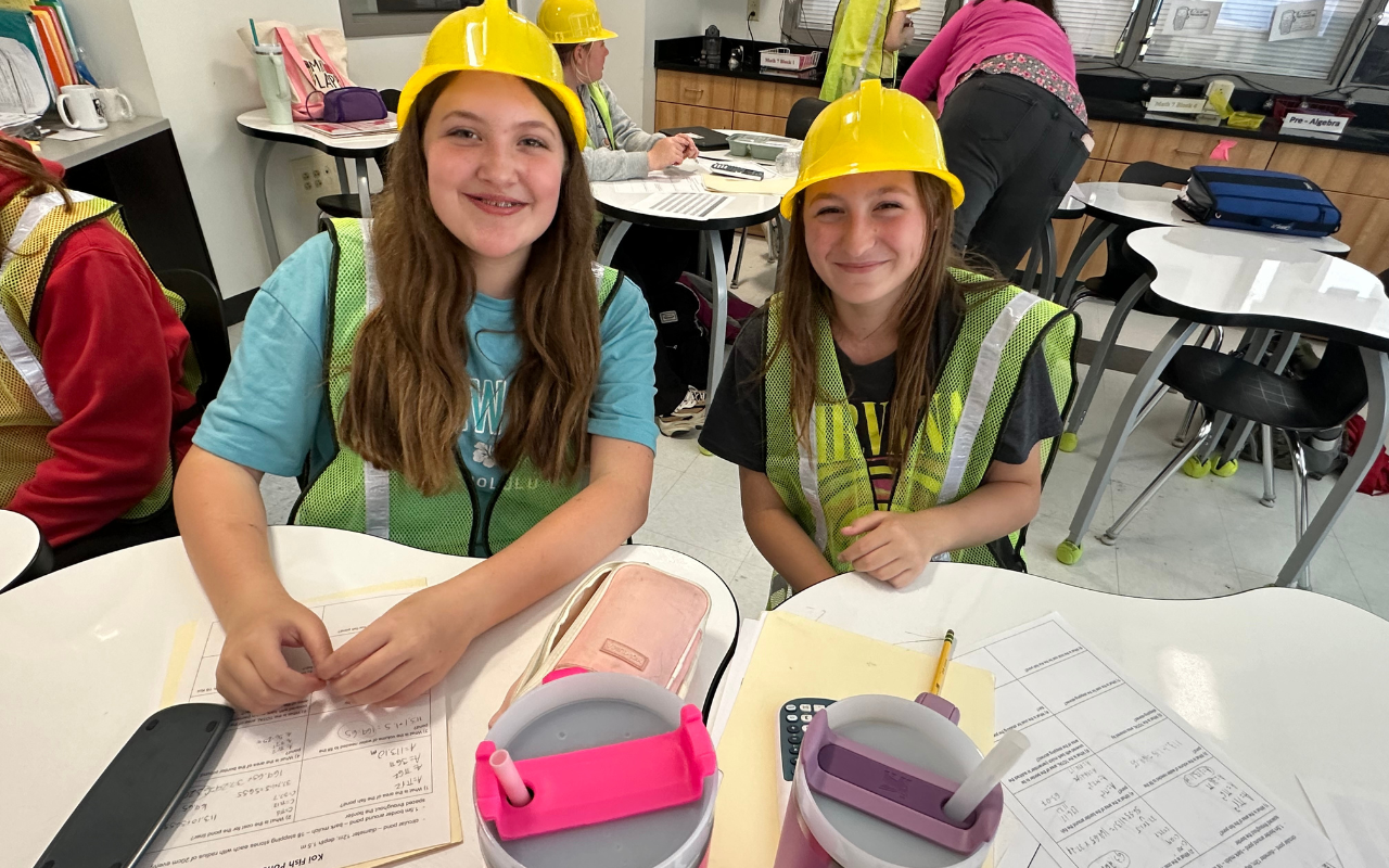 Maple Hill Junior High School Students