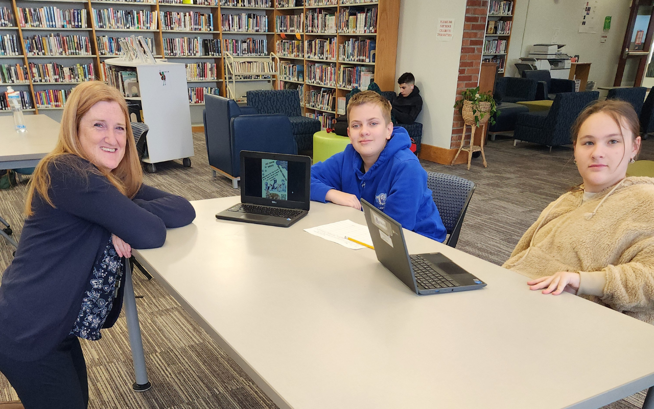 Maple Hill Junior High School Students