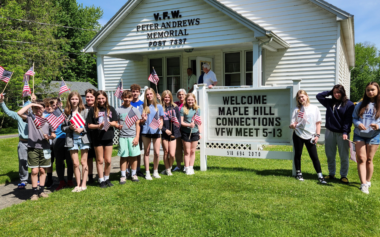 Maple Hill Junior High School Students