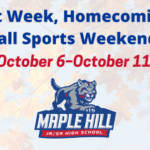 UPDATE: Maple Hill Spirit Week, Homecoming Events & Fall Sports Weekend Schedules