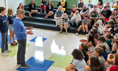 PICTURES & VIDEO: 6th Grade Featured on CBS Mornings