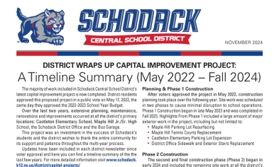 Fall 2024 District Newsletter Available Online