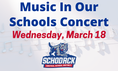Music In Our Schools Concert on March 18