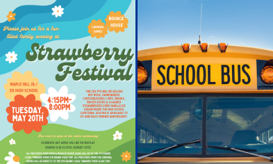 UPDATE: Strawberry Festival & Drive a School Bus Demo on May 20