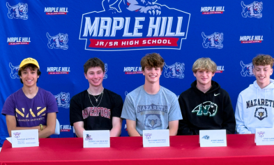 2025 Seniors Sign Letters of Intent for College Athletics