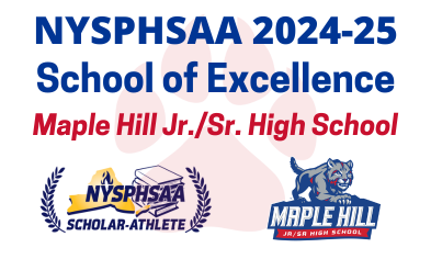 Maple Hill Selected as 2024-25 Scholar-Athlete School Of Excellence