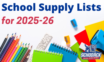 School Supply Lists for 2025-26 School Year