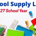 School Supply Lists: 2026–27 School Year