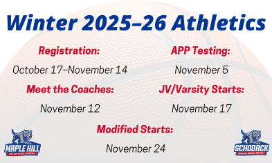Winter 2025–26 Athletics Registration & Information