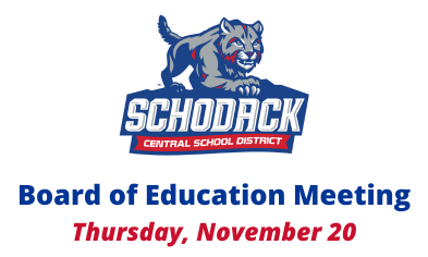 Board of Education Meeting on Nov. 20
