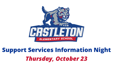 CES Support Services Information Night on Oct. 23