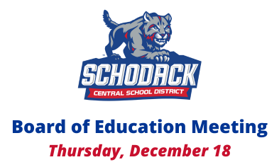 Board of Education Meeting on Dec. 18