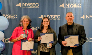 Schodack Employees Recognized for Excellence by NYS English Council