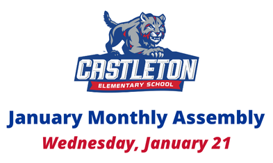 CES Monthly Assembly and Lost & Found Deadline on Jan. 21