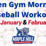 Open Gym Morning Baseball Workouts Schedule