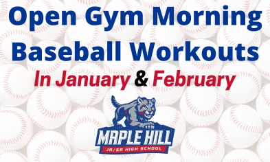 Open Gym Morning Baseball Workouts Schedule