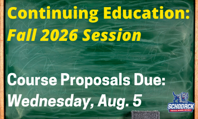 Continuing Education: Fall Course Proposals Now Open