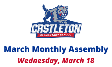 CES Monthly Assembly on March 18