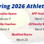 Spring 2026 Athletics Registration & Information